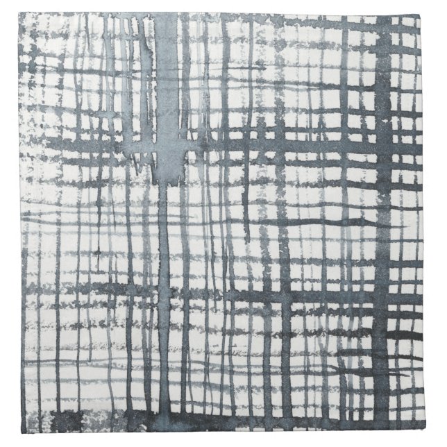 Stylus - Check Pattern Cloth Napkin (Front)