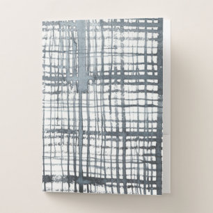 Stylus - Check Pattern Pocket Folder