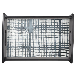 Stylus - Check Pattern Serving Tray