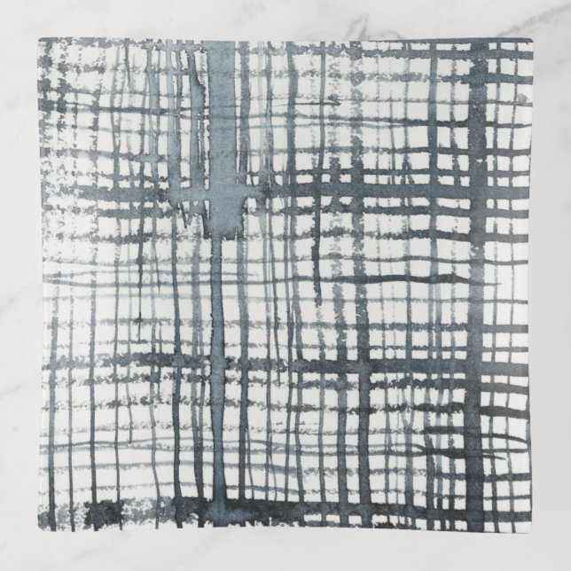 Stylus - Check Pattern Trinket Tray (Front)