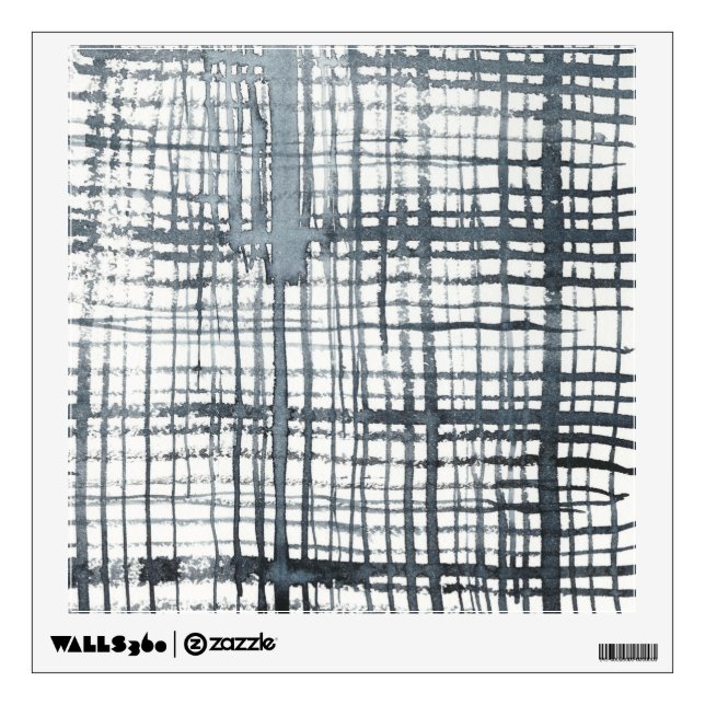 Stylus - Check Pattern Wall Decal (Front)