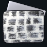 Stylus - Squres Laptop Sleeve<br><div class="desc">Stylus V by Chariklia Zarris. Features square-like shapes against a white background to create a pattern.</div>