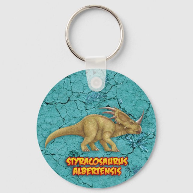 Styracosaurus Keychain (Front)