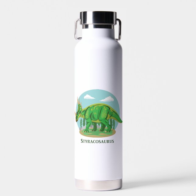 Styracosaurus Water Bottle (Front)