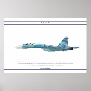 Su-27 Russia 3 Poster
