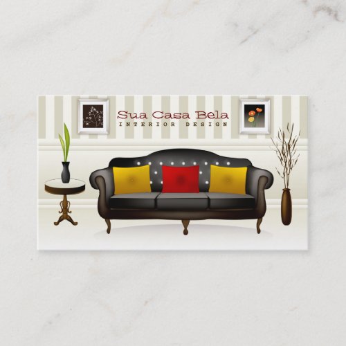 Sua Casa Bela Interior Design Business Card