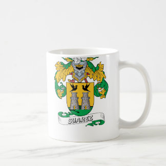 Suarez Family Crest Coffee Mug