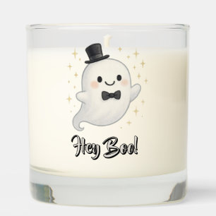 Suave cartoon Hey Boo ghost Halloween Scented Candle