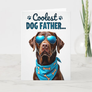 Suave Dog Fathers Day Card