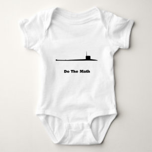 Sub Do The Math Baby Bodysuit