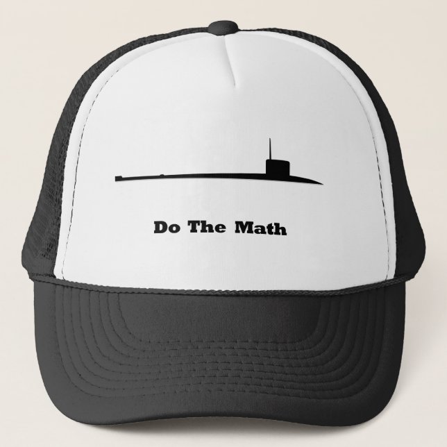 Sub Do The Math Trucker Hat (Front)