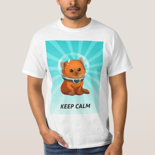 Sub NAutica 2 Keep Calm Kitty Poster T_Shirt