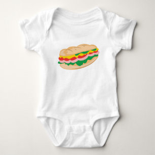 Sub Sandwich Baby Bodysuit