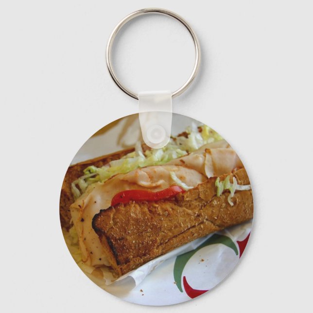 Sub Sandwich Keychain (Front)