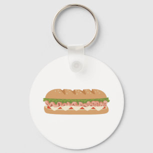 Sub Sandwich Keychain