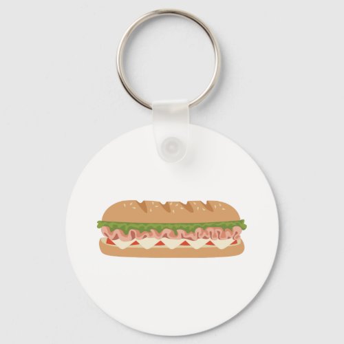 Sub Sandwich Keychain
