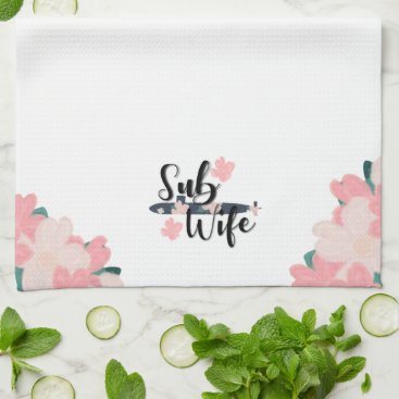 sub wife floral navy submariner cute submarine hand towel sub wife floral navy submariner cute submarine hand towel