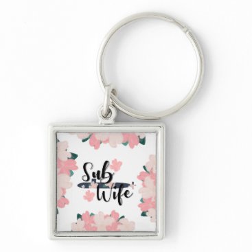 sub wife floral navy submariner cute submarine keychain sub wife floral navy submariner cute submarine keychain