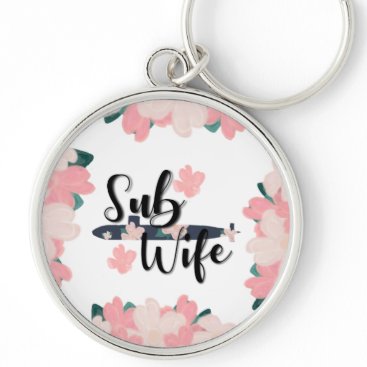 sub wife floral navy submariner cute submarine keychain sub wife floral navy submariner cute submarine keychain