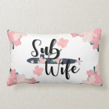 sub wife floral submarine magnet cute couch lumbar pillow sub wife floral submarine magnet cute couch lumbar pillow