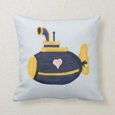 Sub wife love submarine wife throw pillow Sub wife love submarine wife throw pillow