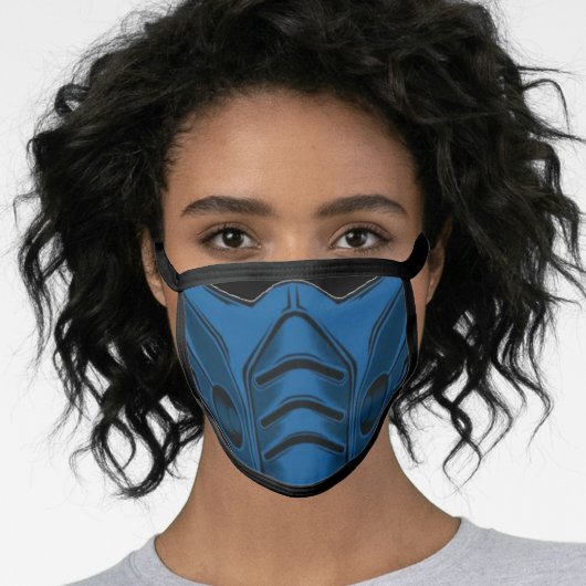 Sub Zero Mortal Kombat Face Mask (Worn Her)