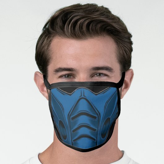 Sub Zero Mortal Kombat Face Mask (Worn Him)
