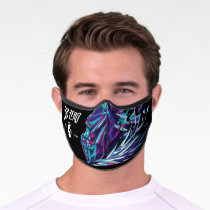 Sub-Zero Polygonal Graphic Premium Face Mask