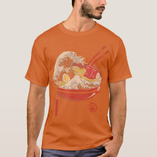 Subarashii Ramen Great Ramen Wave Japanese 1549 T-Shirt