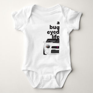 Subaru Bug Eyed Life Baby Bodysuit