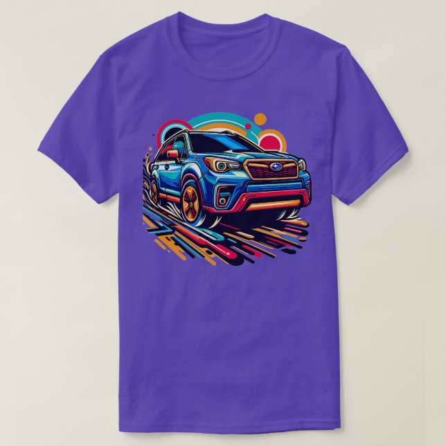 Subaru Forester 2 T-Shirt (Design Front)