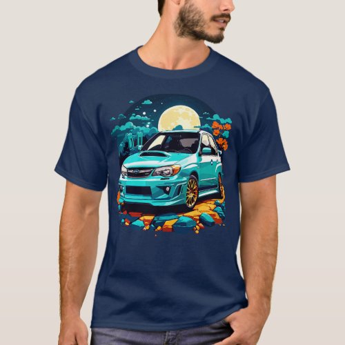 Subaru Impreza 1 T_Shirt