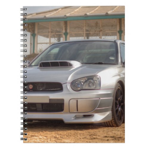 Subaru Impreza STi _ Body Kit Silver Notebook