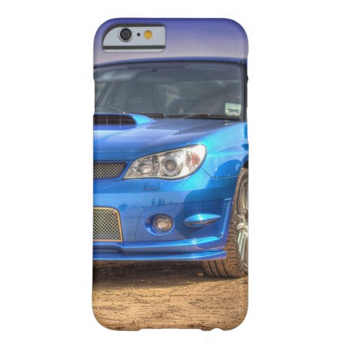 Subaru Impreza STi Hawkeye in Blue Barely There iPhone 6 Case
