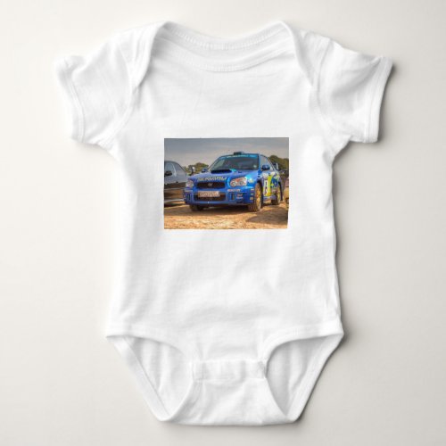 Subaru Impreza STi SWRT Stickers Baby Bodysuit