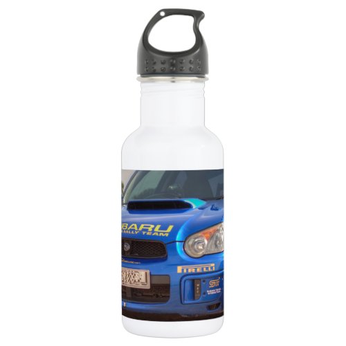 Subaru Impreza STi SWRT Stickers Water Bottle