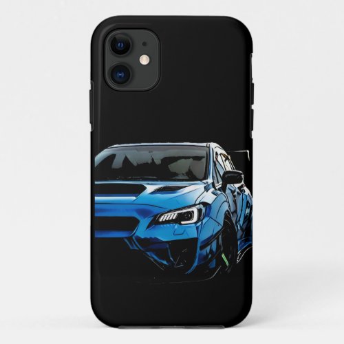Subaru Impreza WRX Sti iPhone 11 Case
