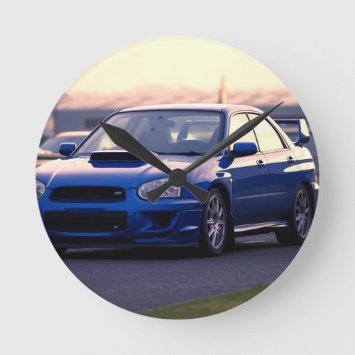 Subaru Impreza WRX STi Round Clock