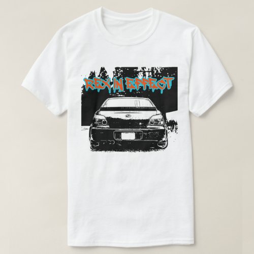 Subaru Impreza WRX Sti Vector Image Rex In Effect T_Shirt