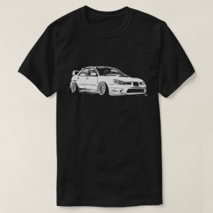 Subaru Impreza WRX Sti Vector Image T-Shirt