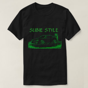 Subaru Neon Green T-Shirt