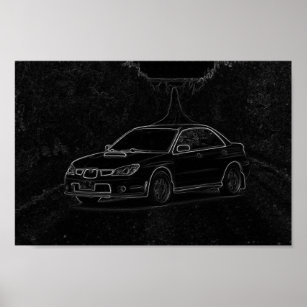 CAR POSTER SUBARU READY TO GO Photo Picture Poster Print Art A0 to A4 AB607 