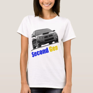 Subaru Second Gen Blue Gold T-Shirt