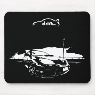Subaru STI Drift Mouse Pad