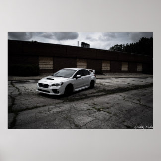 Subaru STi Trespasser Poster