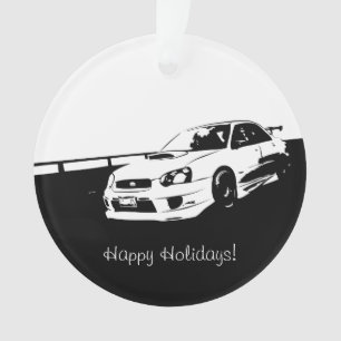 Subaru WRX Impreza STI - Drifting Ornament