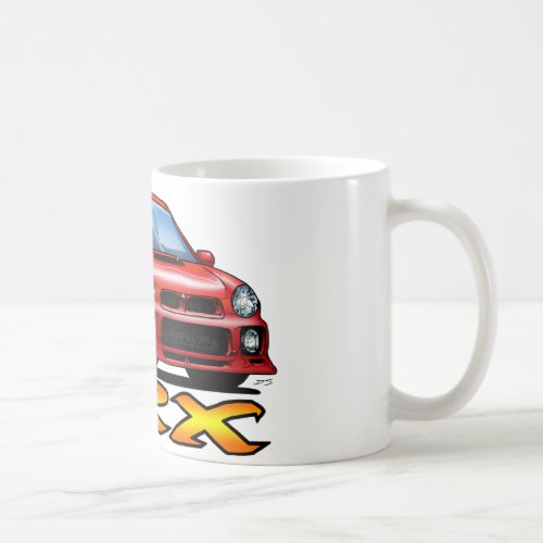 Subaru WRX_red Coffee Mug