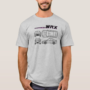 subaru wrx tuner car shirt