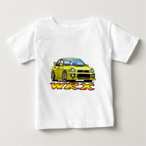 Subaru WRX_yellow Baby T_Shirt