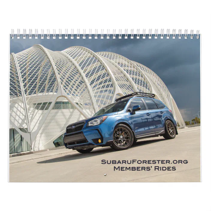 Subaruforester.org Members' Rides Calendar | Zazzle.com